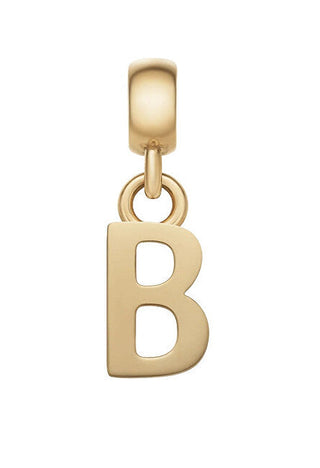 Daniel Wellington Vergoldeter Anhänger mit Buchstabe "B" Dw00400485 
