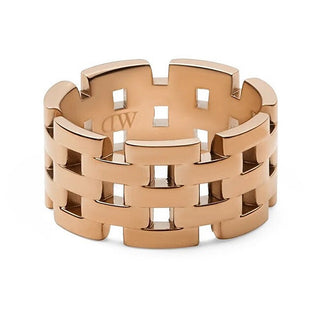 Daniel Wellington Ring i design i bronze i stål 5-link DW0040097 Circuito 60 mm — Ring
