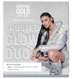 Dripping Gold Set Regalo Frosted Glow Duo — Set abbronzante