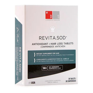Ds Laboratories Revita.Sod أقراص مضادة للأكسدة لتساقط الشعر 30 قرص — مكمل للشعر
