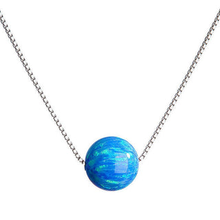 Evolution Group Collana Scintillante Opale Sintetico 12044.3 — Collana