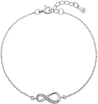 Evolution Group Infinity Bracciale in Argento con Zirconi 13009.1
