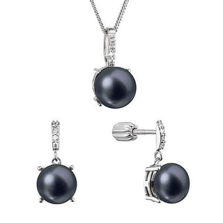 Evolution Group Parure Con Zirconi Pavona Nero 29072.3B — Parure gioielli