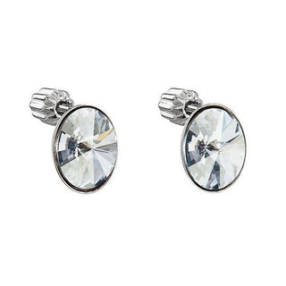 Evolution Group 31274.5 Blue Shadow — Øreringe i Sølv med Swarovski Krystaller