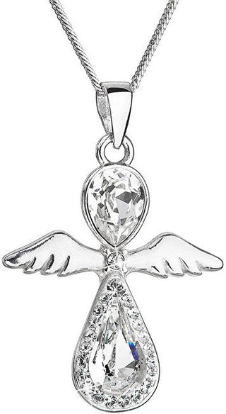 Evolution Group Collana in Argento Angelo con Swarovski 32072.1 — Collana