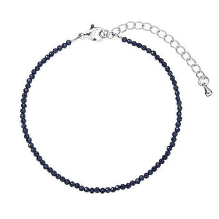 Evolution Group Bracciale Di Perline Con Pietre Di Arenaria Blu 43055.3 Arenaria Blu — Bracciale