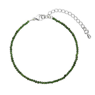 Evolution Group Bracciale Di Perline Con Pietre Verdi 43055.3 Verde — Bracciale