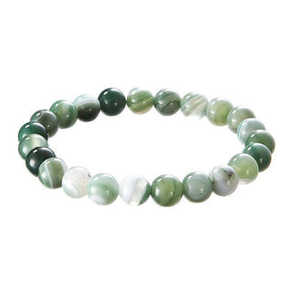 Evolution Group 43056.3 Bracciale Minerale in Agata Verde