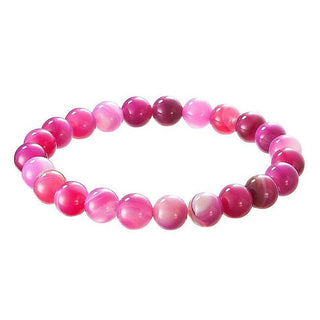 Evolution Group Bracciale Minerale in Agata Rosa 43056.3 — Bracciale