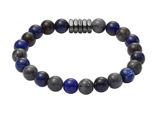 Fossil Bracelet pour homme avec perles en acrylique empilées Joa00942060 