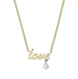Fossil Collana Oro Love JF04363998 — Halsband
