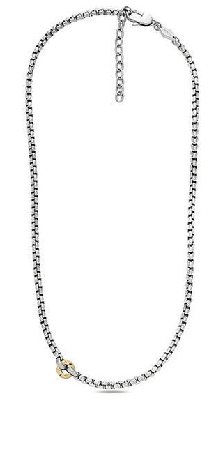 Fossil Collier bicolore pour homme Sawyer Jof00946998 