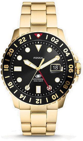 Fossil GMT Blu FS5990 — Klocka