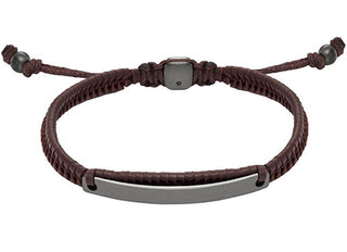 Fossil Bracciale Pelle Uomo Elliot Jof01008060 — Bracciale