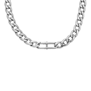 Fossil Collana/Catena Heritage I Massivt Stål För Man Jf04769040 — Collana