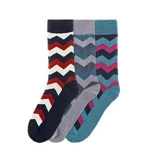 Funky Steps Set da 3 Calzini Uomo — Calzini