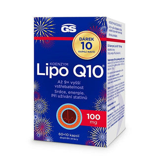 Greenswan Gs Coenzima Lipo Q10 100 Mg, 60 + 10 Gratis 