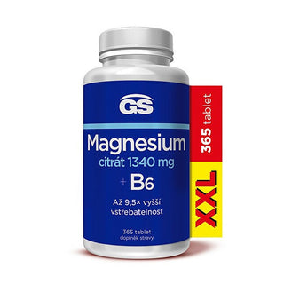 Greenswan Gs Magnesiumcitrat 1340 Mg B6 365 Tabletten Xxl 