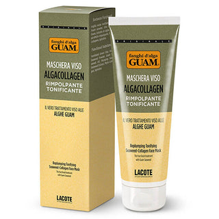 Guam Maschera Viso Riempitiva Rassodante Algacollagen Green 75 ml — Maska do twarzy