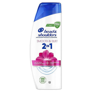 Head & Shoulders Dandruff Shampoo and Conditioner 2 In 1 Smooth & Silky 330 Ml 