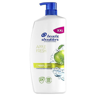 Head & Shoulders Shampoo mit frischem Apfel (Anti-Schuppen-Shampoo) - Volumen: 800 Ml 