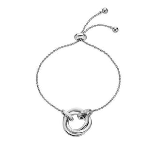 Hot Diamonds Bracciale Argento Diamanti Trio Dl706 — Bracciale