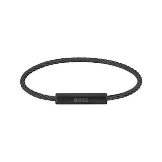 Hugo Boss Bracciale Nero Alek 1580389 — Bracciale
