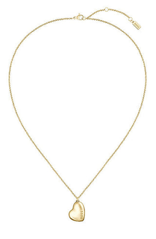 Hugo Boss Collana Acciaio Placcato Oro Honey 1580574 — Collana