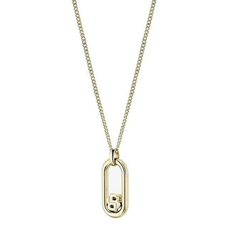 Hugo Boss Collar chapado en oro Double B Fashion 1580627 