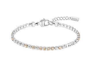 Hugo Boss Bracelet tennis fascinant avec zircons Kassy Precious 1580633 