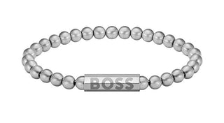 Hugo Boss Steel Bracelet with Sphere Beads 1580658 - Length: 19 Cm 