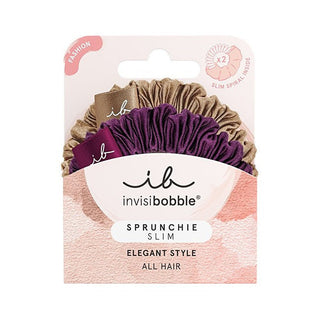 Invisibobble Slim Hair Scrunchie The Snuggle Is Real 2 Pieces 