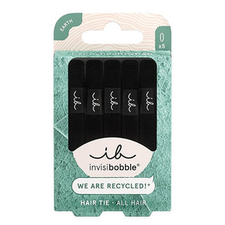 Invisibobble Hair Elastic Black 5 Pieces 