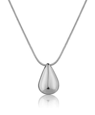 Jvd Collana Acciaio Tear Drop — Collana