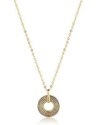 Jvd Collana Da Donna Placcata Oro SVLN0570Xk5Go45 — Collana