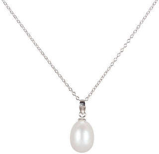 Jwl Luxury Pearls Smykke Sølv Perle JL0436 Lengde 45 cm — Smykke