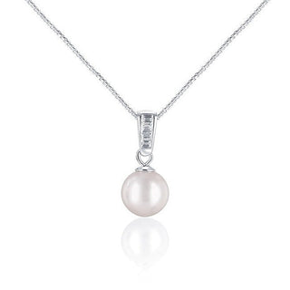 Jwl luxury pearls Elegante Collana Con Perle Di Mare Akoya E Cristalli Jl0658 — Collana