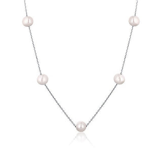 Jwl Luxury Pearls Halskjede med 5 Ekte Perler JL0755 — Halskjede