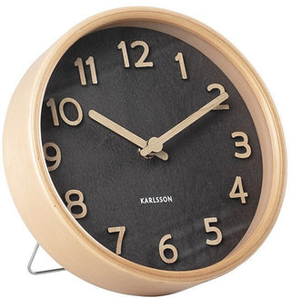 Karlsson Reloj de Pared/Mesa de Diseño Ka5875Bk 