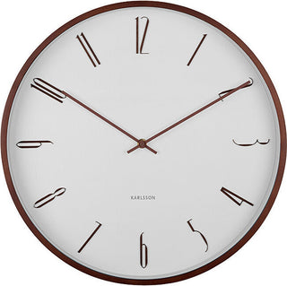 Karlsson Reloj de pared de diseño Ka6014Wh 