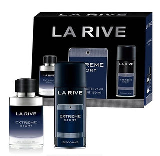 La Rive Extreme Story Donna 75 ml + Deodorante 150 ml — Set Cosmetico