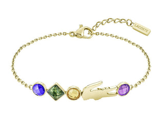 Lacoste Gold-Plated Crocodile Bracelet Fashion Deva 2040361 