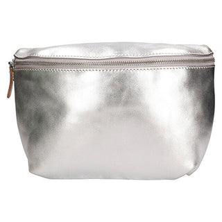 Lagen Marsupio Pelle Donna Silver — Marsupio