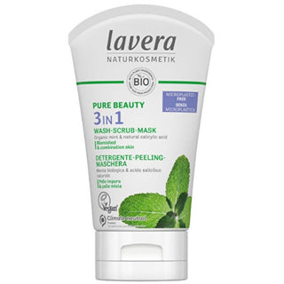 Lavera Emulsione Detergente Peeling Maschera 3in1 125 ml — Ansiktsrengöring