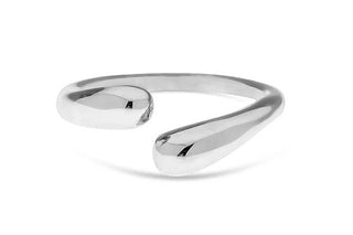 Liu Jo Elegante Open Ring In Steel Lj2388M - Size: 52 Mm 