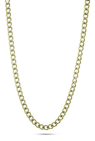 Liu Jo Chaîne distinctive plaquée or pour homme Mlj433 