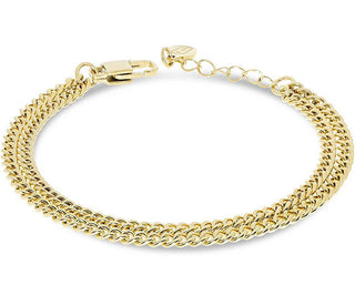 Liu Jo Doppeltes vergoldetes Armband für Herren Mlj447 