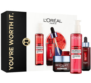 L'Oréal Paris Geschenkset für die Hautpflege mit Laser Revitalift 