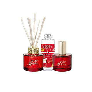 Maison Berger Paris مجموعة هدايا موزع صغير Lolita Lempicka أحمر + إعادة تعبئة Lolita Lempicka Sweet — مجموعة موزع صغير
