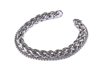 Marc malone Dubbelt Modernt Armband För Män 19 cm — Armband